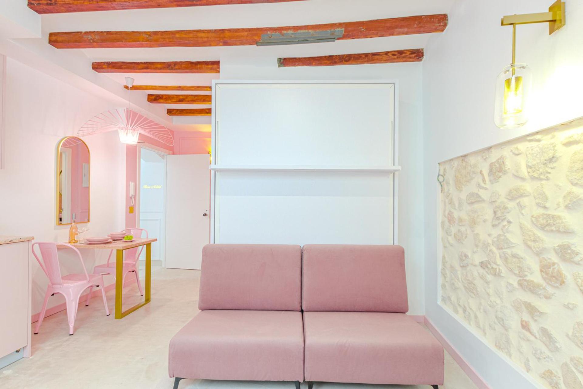 Glamorous Pink Studio In City Center Alicante Ngoại thất bức ảnh